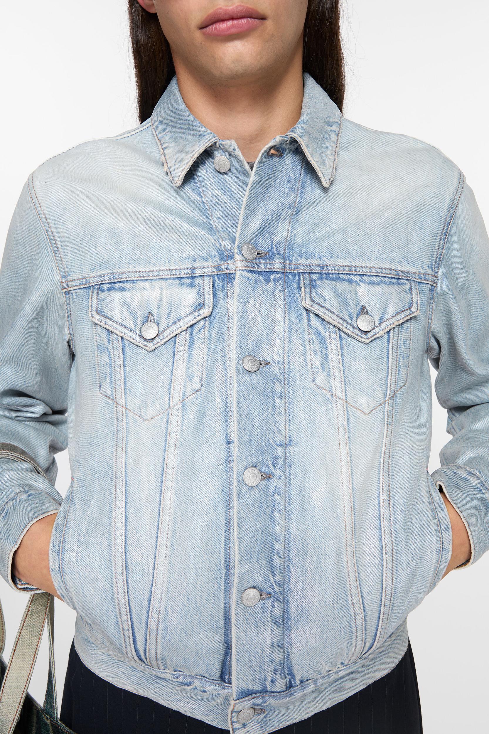 Denim jacket - Regular cropped fit Product Image