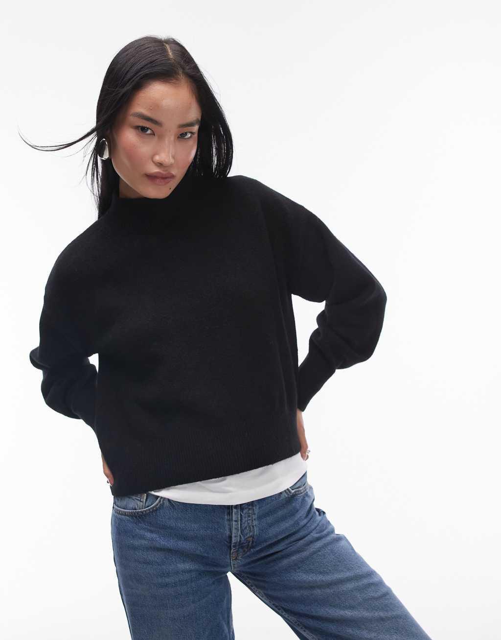& Other Stories mock neck sweater Product Image