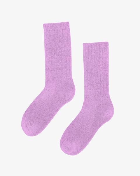 Organic Active Sock - Soft Lavender Product Image