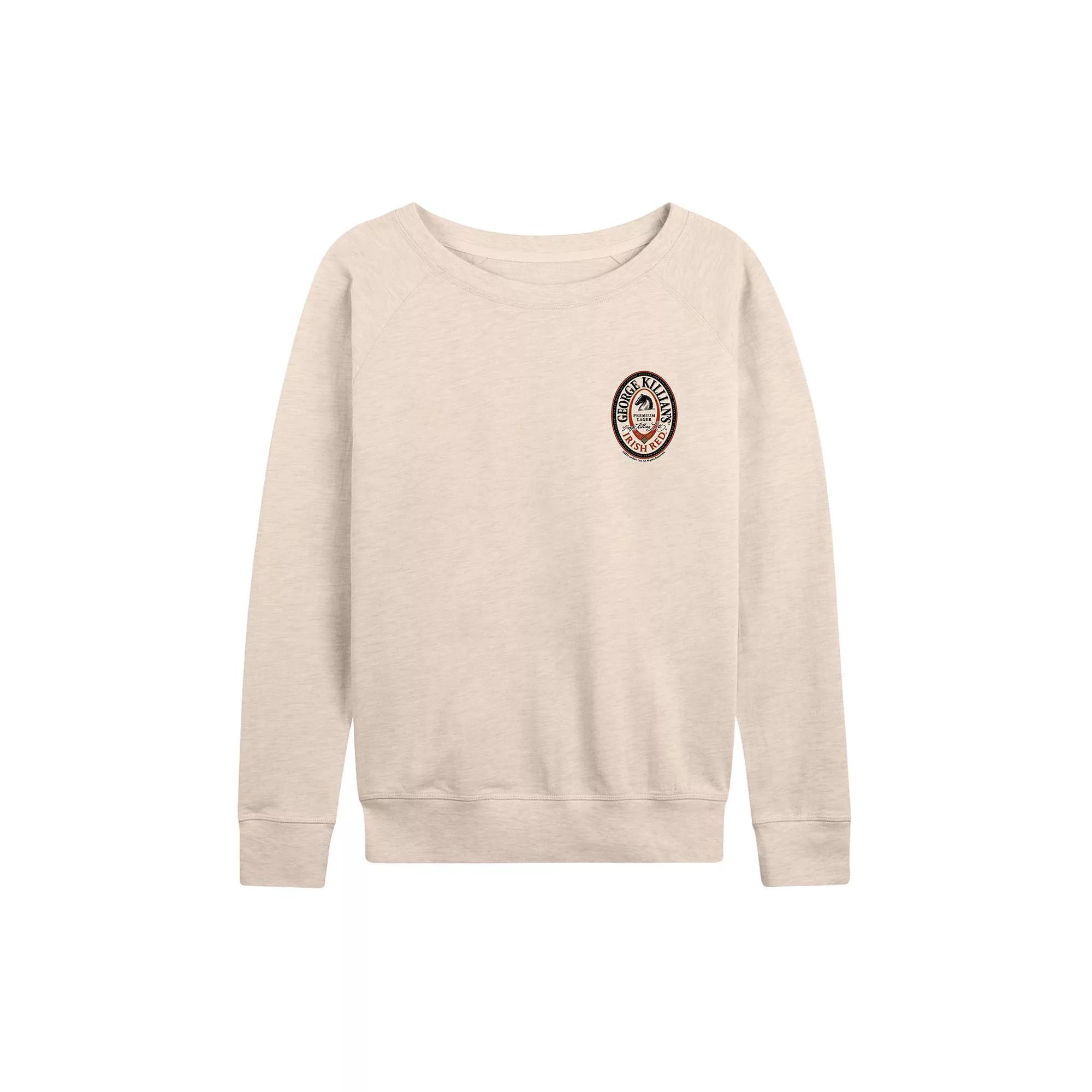 Women's Killian's Premium Lager Logo French Terry Long Sleeve Tee,  Product Image
