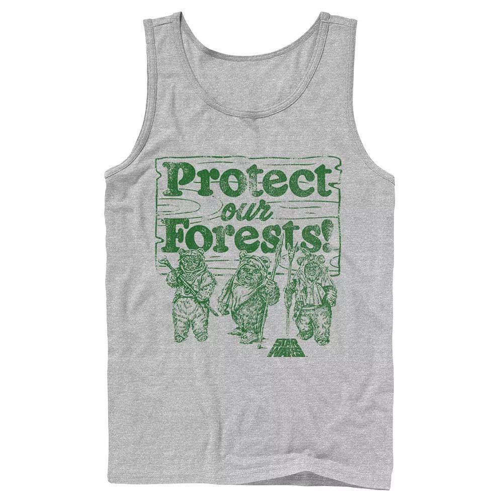 Men's Star Wars Ewoks Protect Our Forests Camp Tank Top,  Product Image