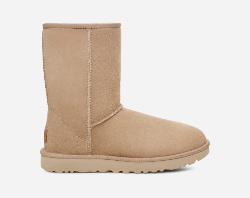 UGG Womens Classic Short II Sheepskin Classic Boots Product Image