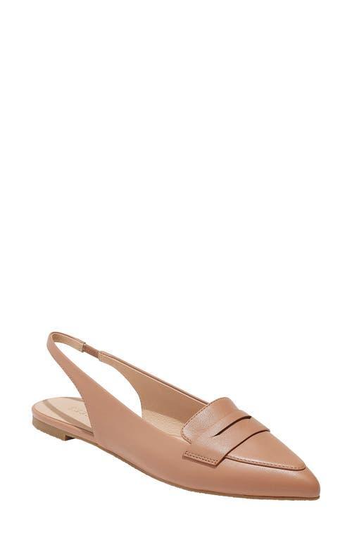 Jack Rogers Pennie Sling Back Ballet Leather Flats Product Image