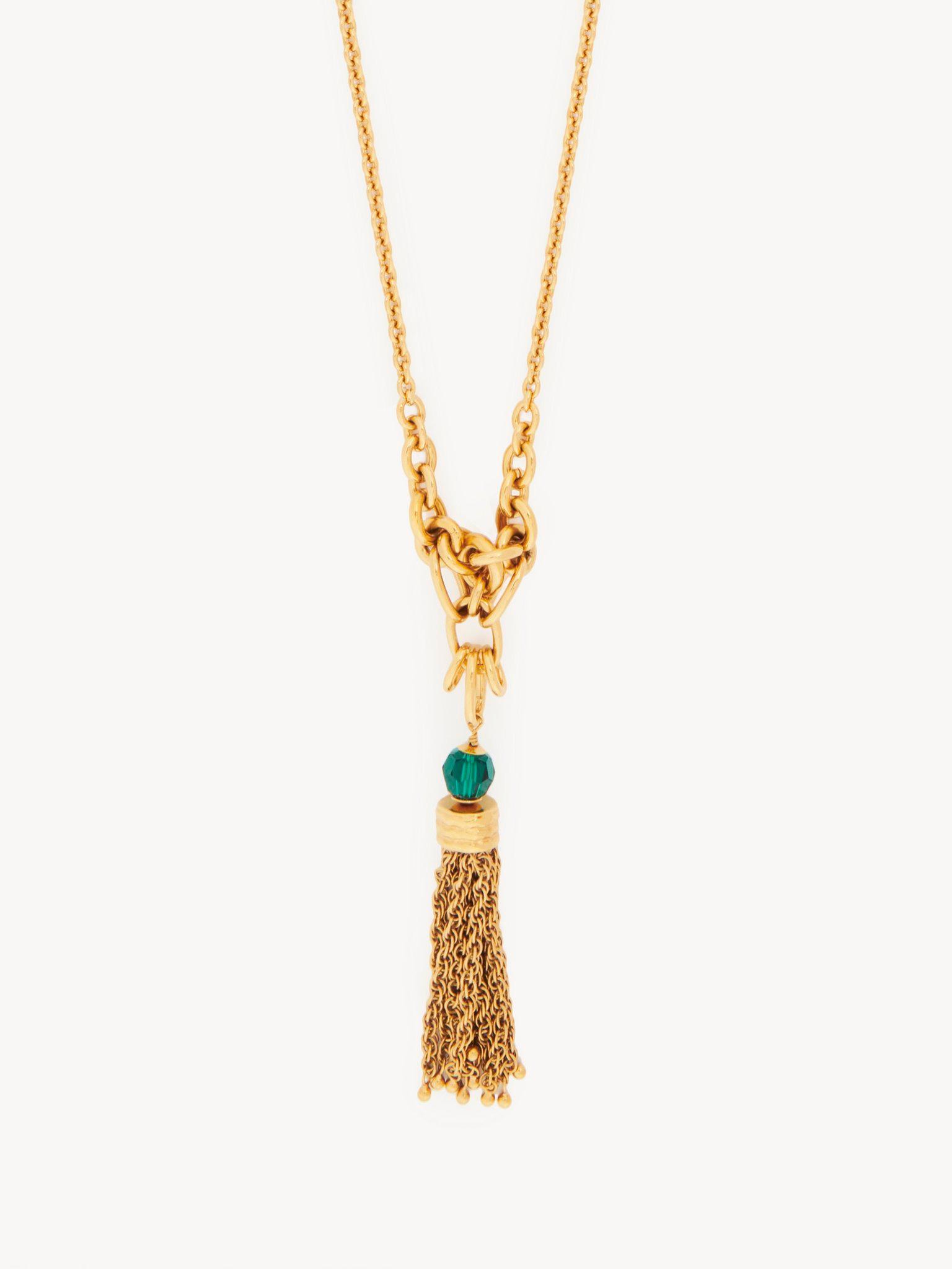 The Chloé Pompoms necklace Product Image