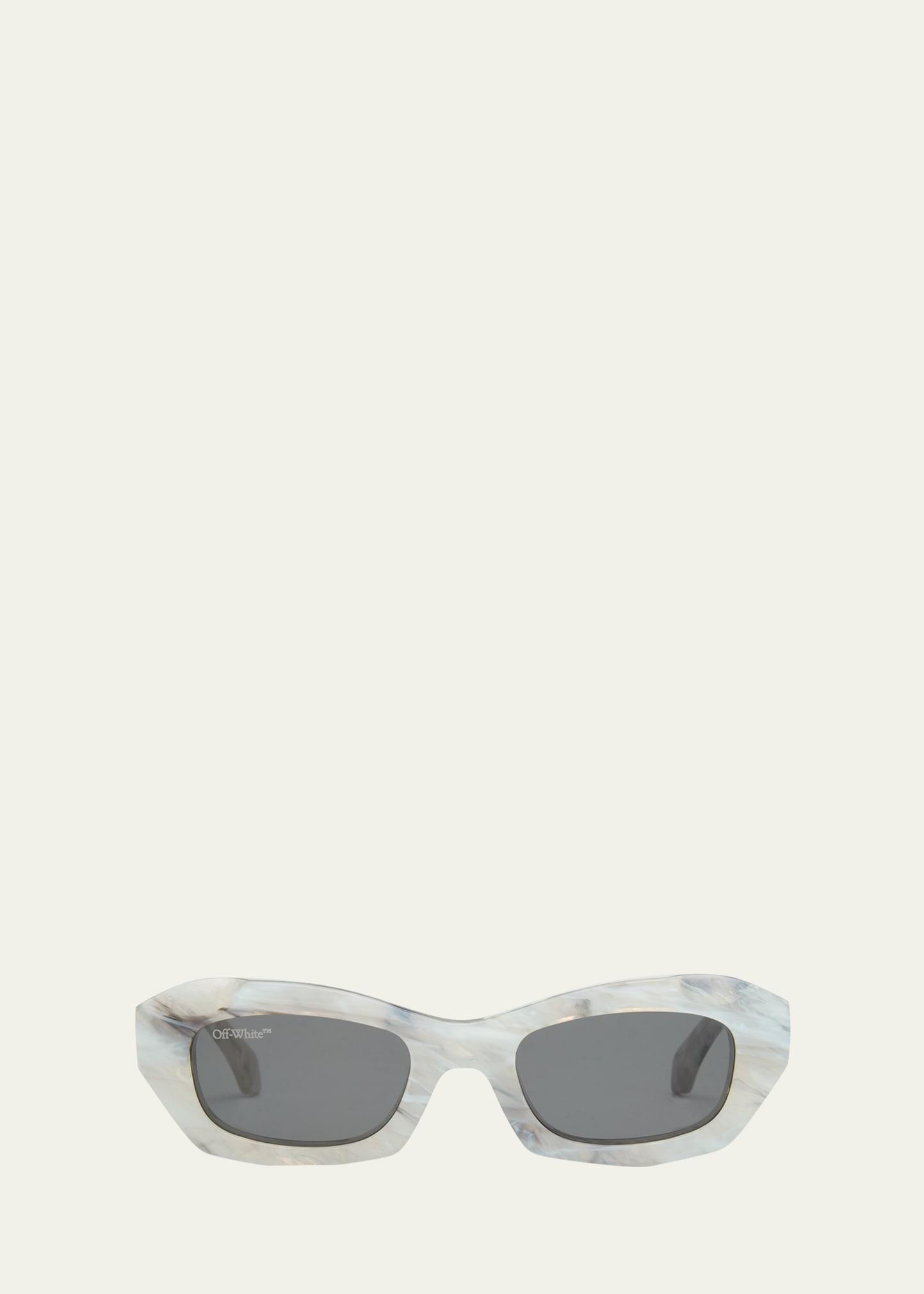 Mens Venezia Acetate Rectangle Sunglasses Product Image