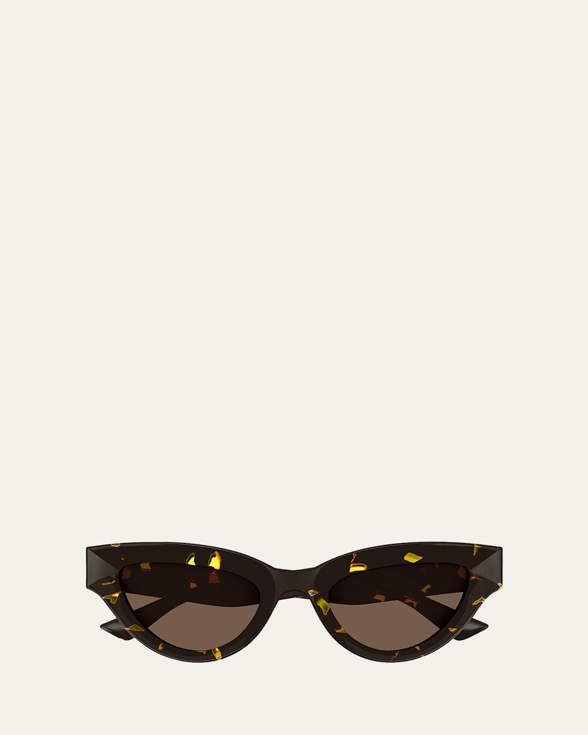 FENDI Womens Fendi Fine 59mm Geometric Square Gradient Sunglasses - Shiny Black/Brown to Orange Product Image