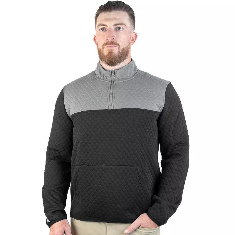Men's Antigua Challenge 1/4-Zip Mockneck Top, Size: Medium, Skyscraper Product Image