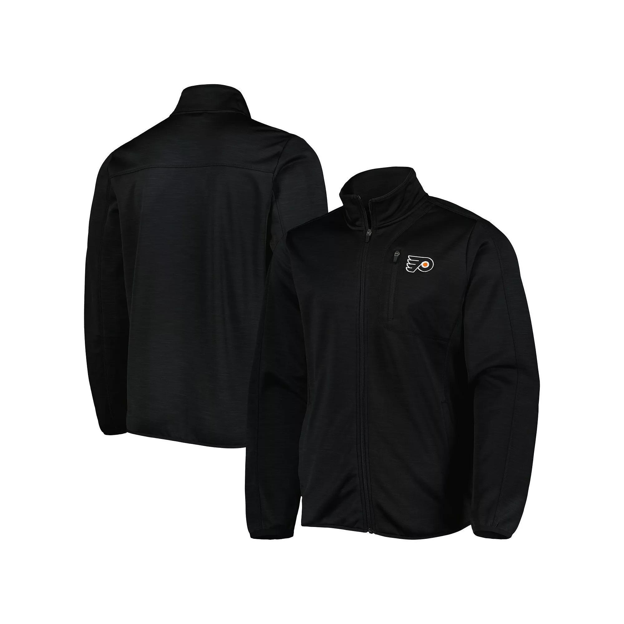 Men's G-III Sports by Carl Banks Black Philadelphia Flyers Closer Transitional Full-Zip Jacket,  Product Image