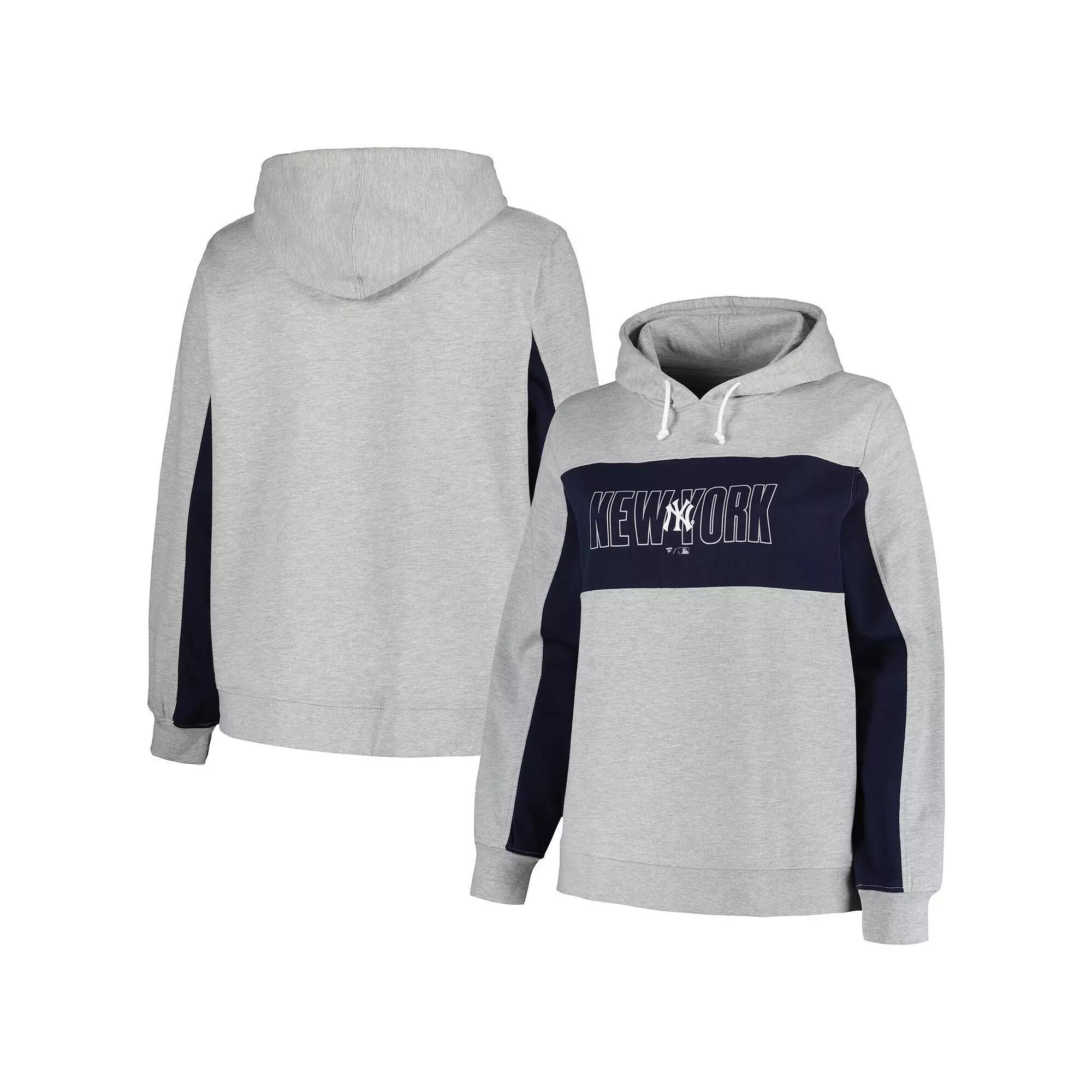 Women's Profile Heather Gray New York Yankees Plus  Product Image