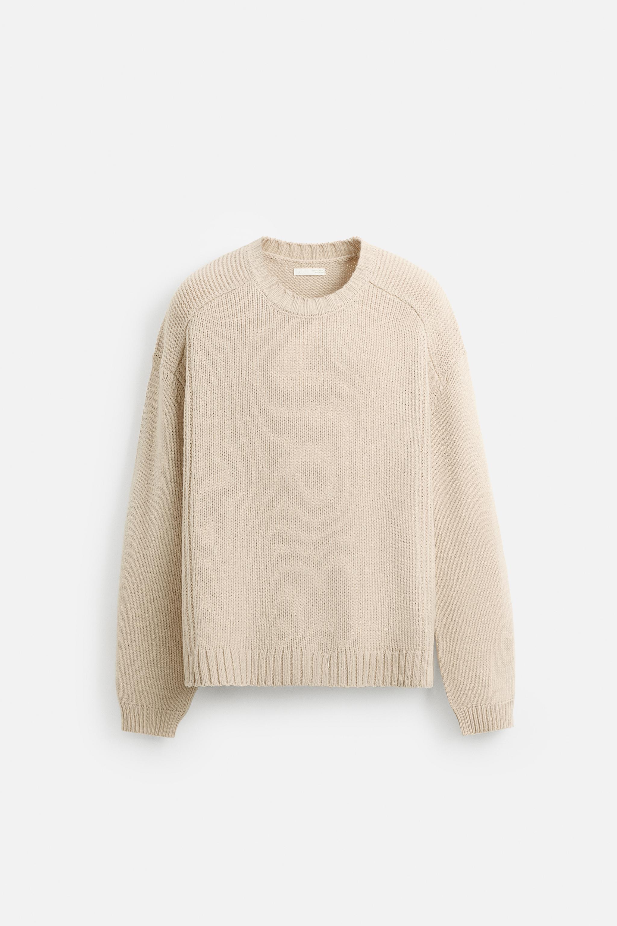 COMBINED TEXTURES SWEATER Product Image