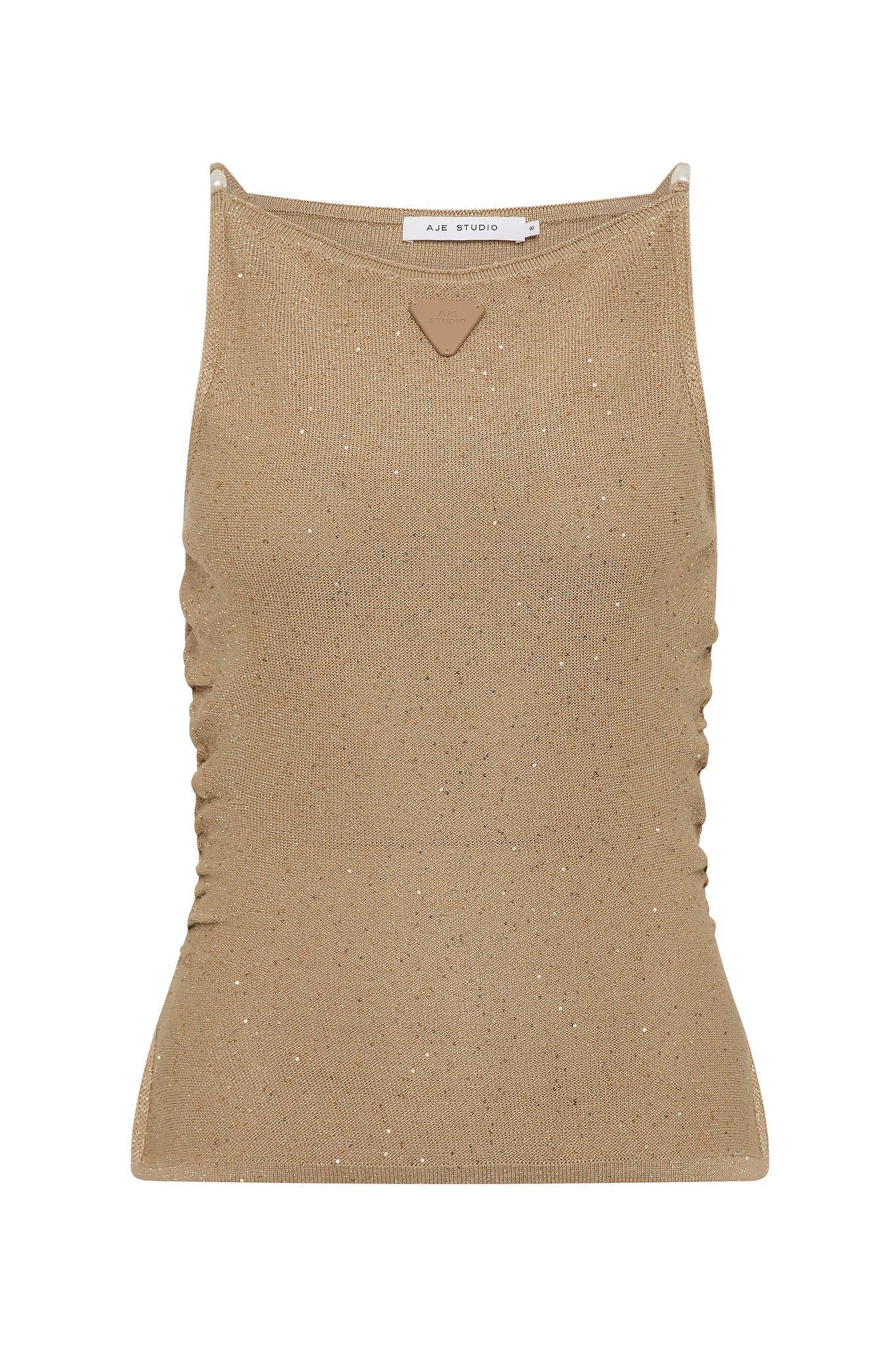 Ariel Sequin Knit Top Product Image