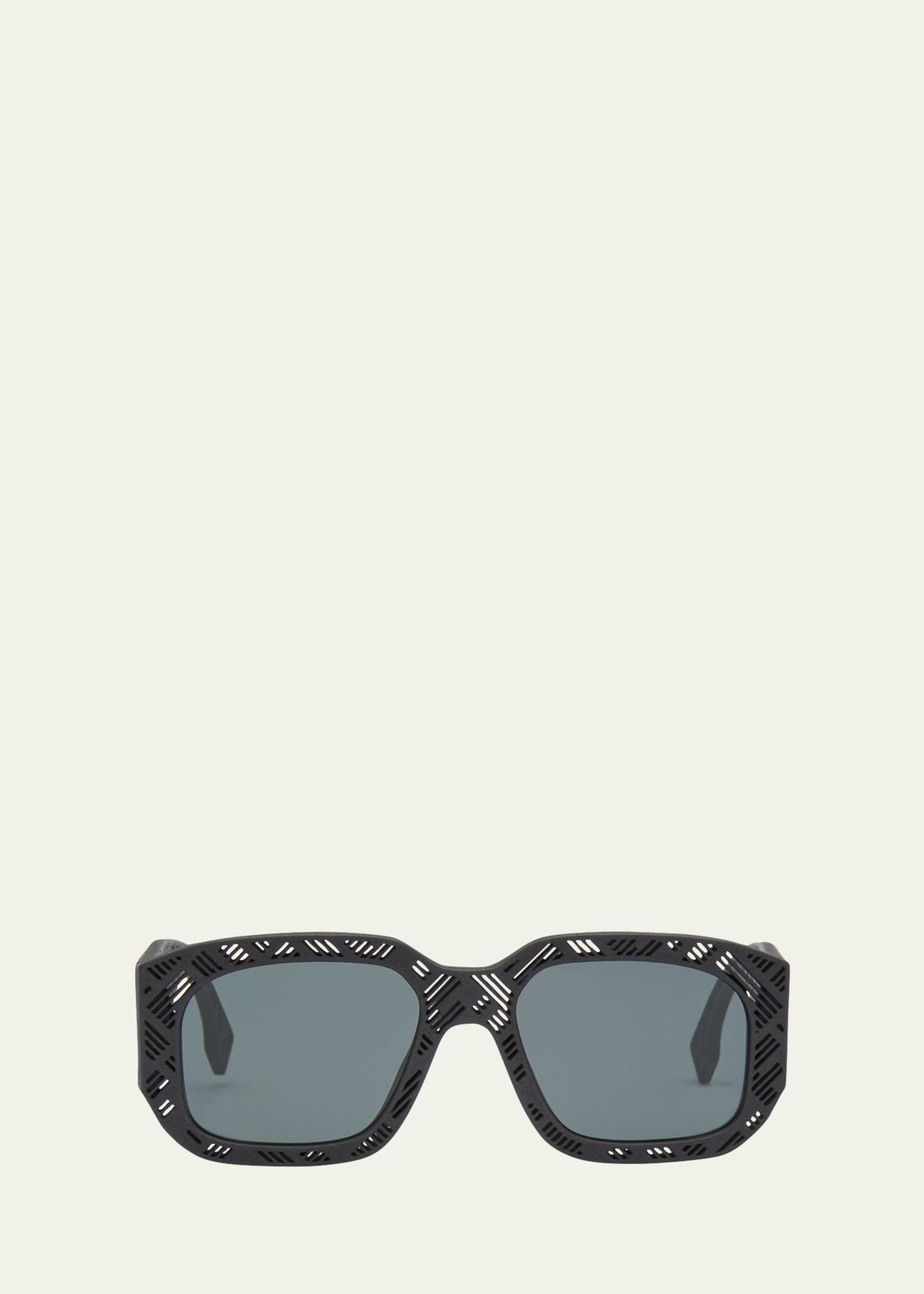 Fendi Shadow Rectangular Sunglasses, 52mm Product Image