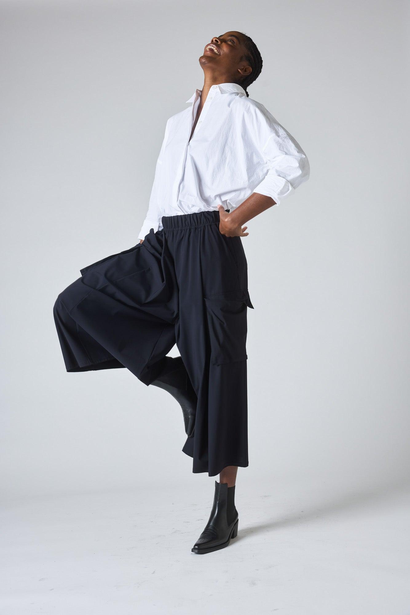 The Petite Cargo Skirt Pants Product Image