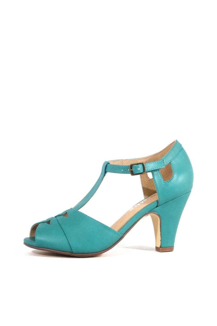 Catherina T-Strap Heels Product Image