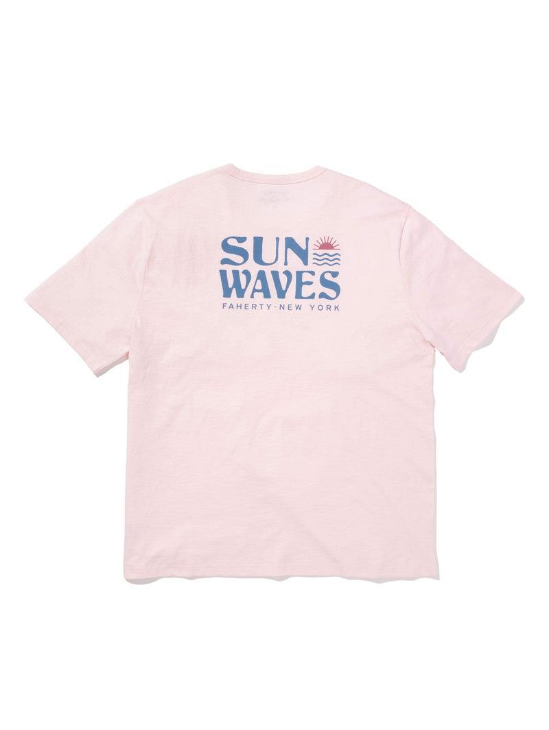 New York Short-Sleeve Crew T-Shirt - Pearl Pink Product Image