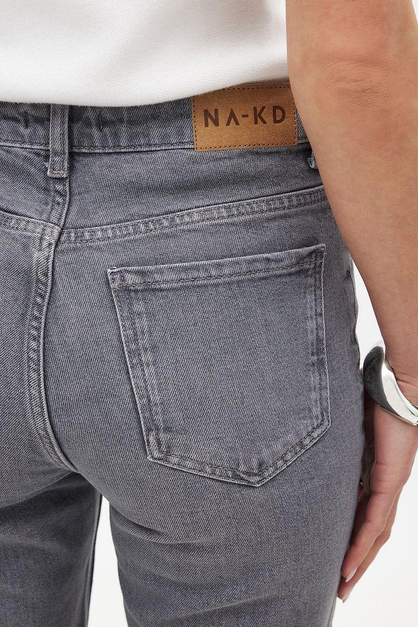 High Waist Flared Denim Product Image
