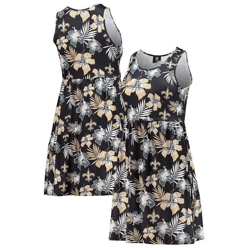 Womens FOCO New Orleans Saints Floral Sundress Product Image