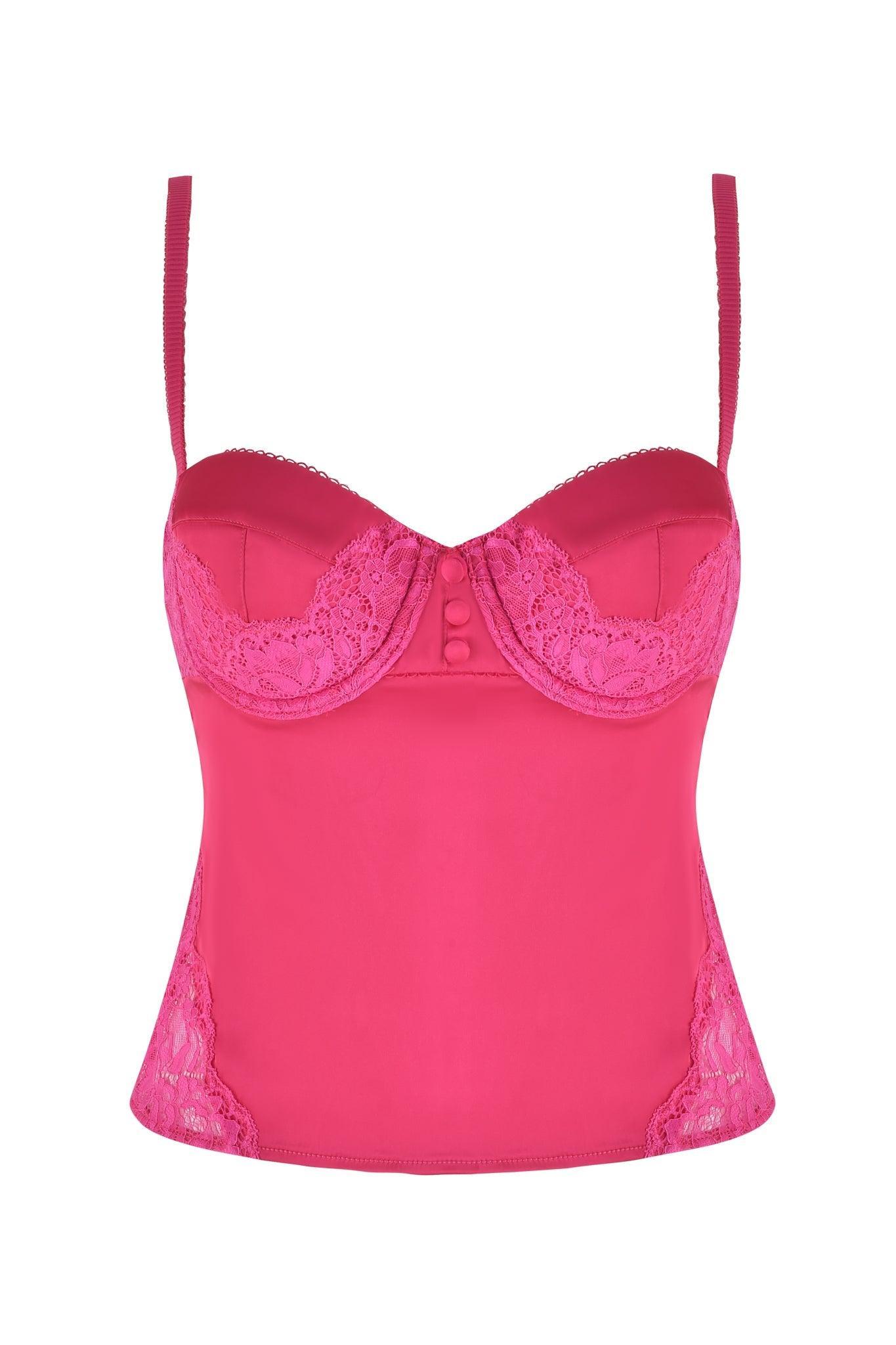 LUELLA TOP - PINK : MAGENTA Product Image