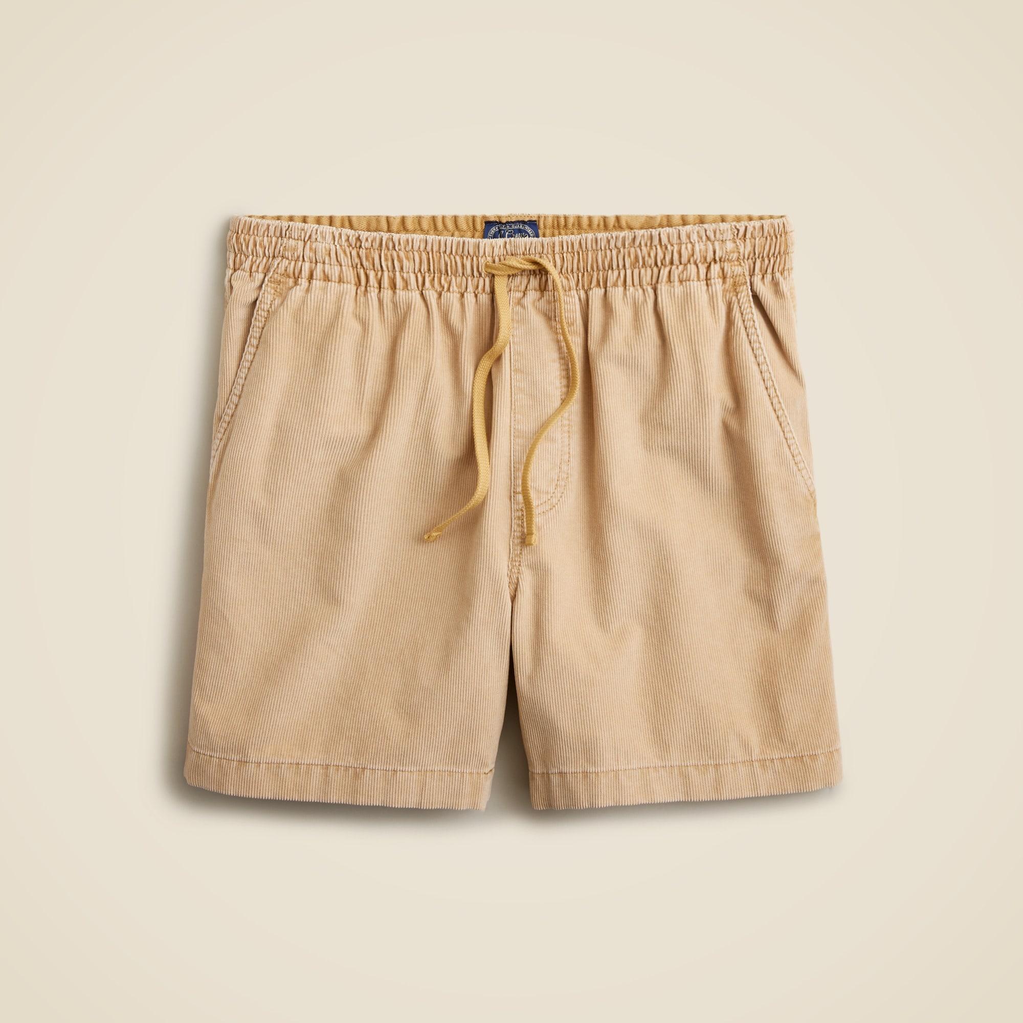 6" corduroy dock short Product Image