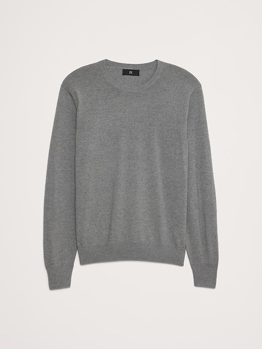 Italian Merino Crew-Neck Sweater Product Image