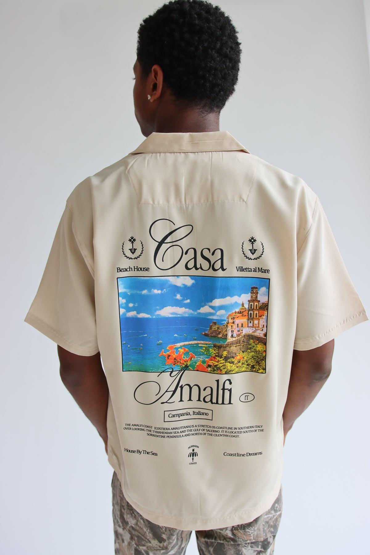 Printed Graphic Button Up Shirt Product Image