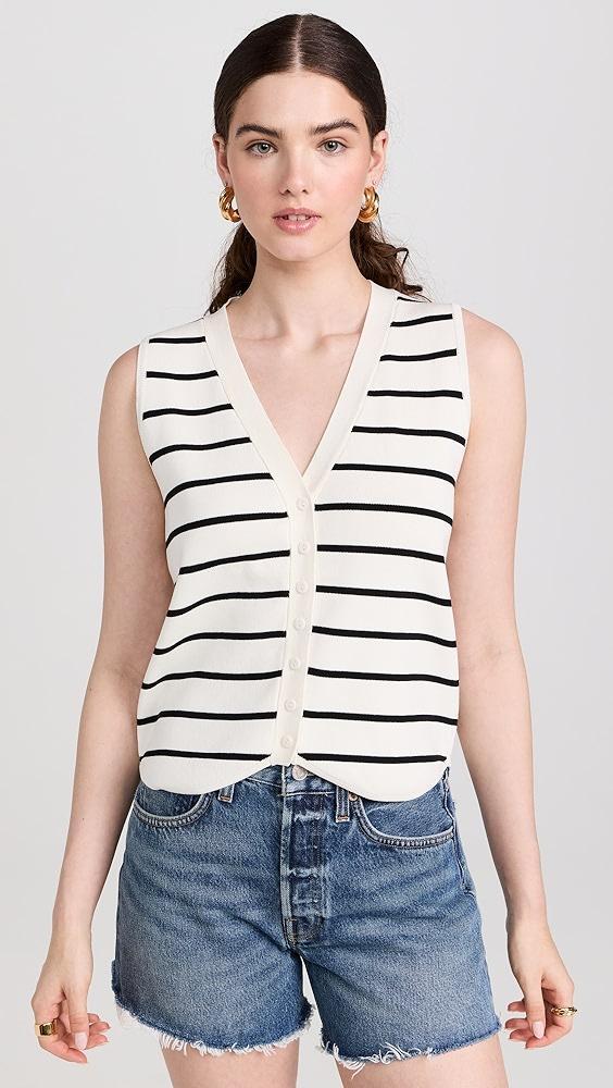 Line & Dot Rae Stripe Sweater Vest | Shopbop Product Image