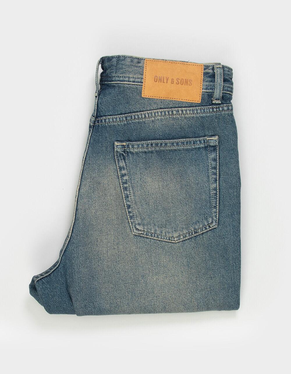 ONLY & SONS Fade Mens Loose Fit Jeans Product Image