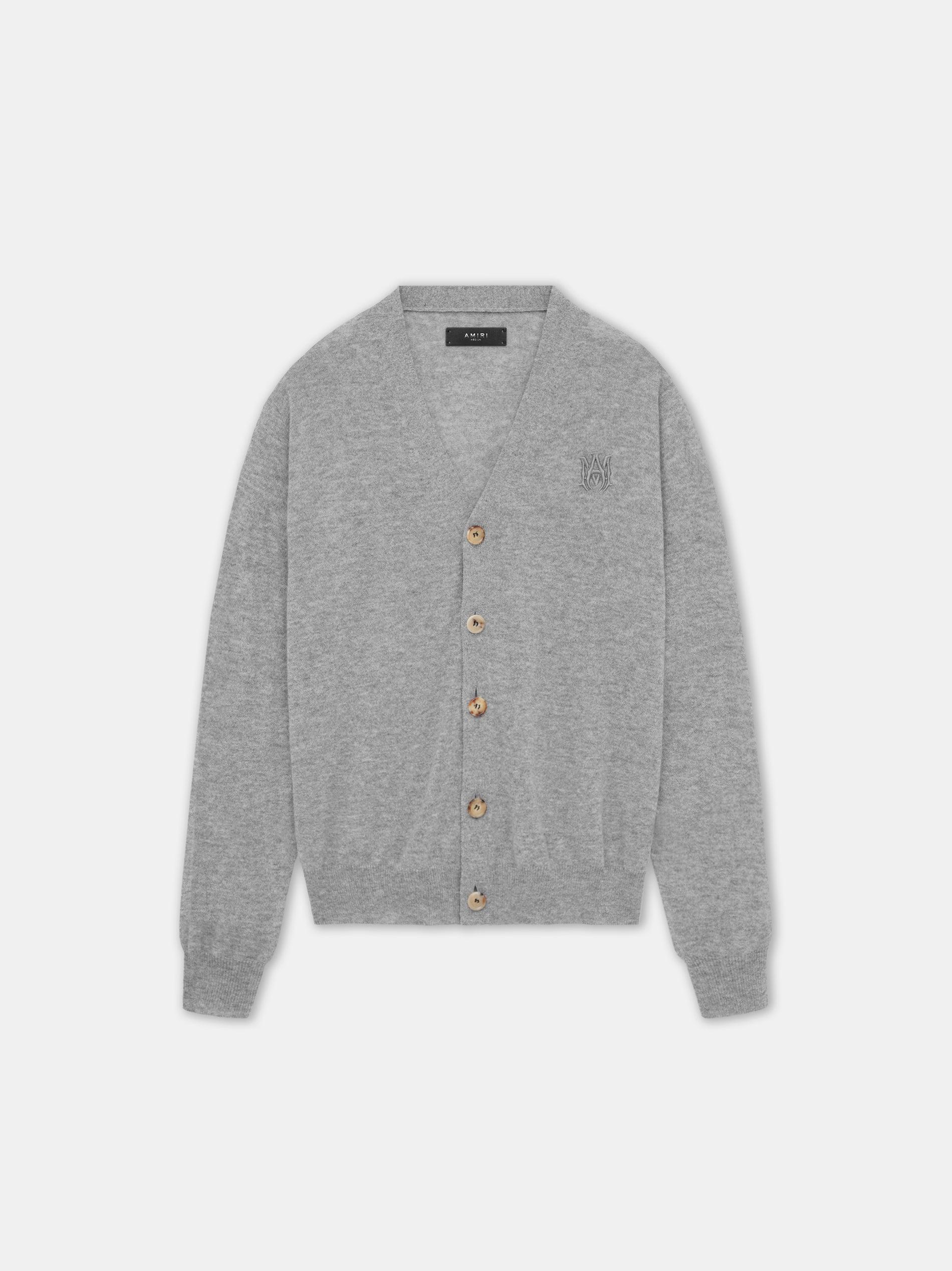 MA CARDIGAN - Grey Male Product Image