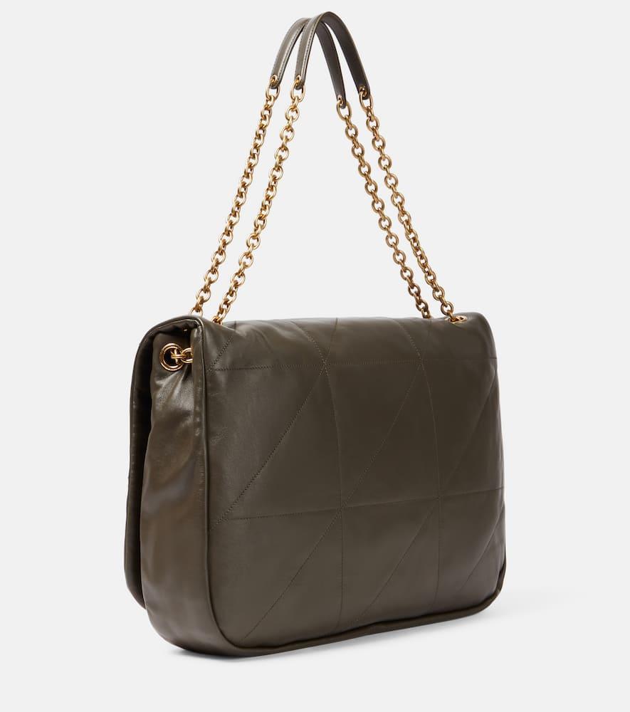 SAINT LAURENT Jamie 4.3 Leather Shoulder Bag In Dark Sweet Choco Product Image