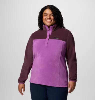 Columbia Women's Benton Springs Half Snap Pullover Fleece II - Plus Size- Product Image