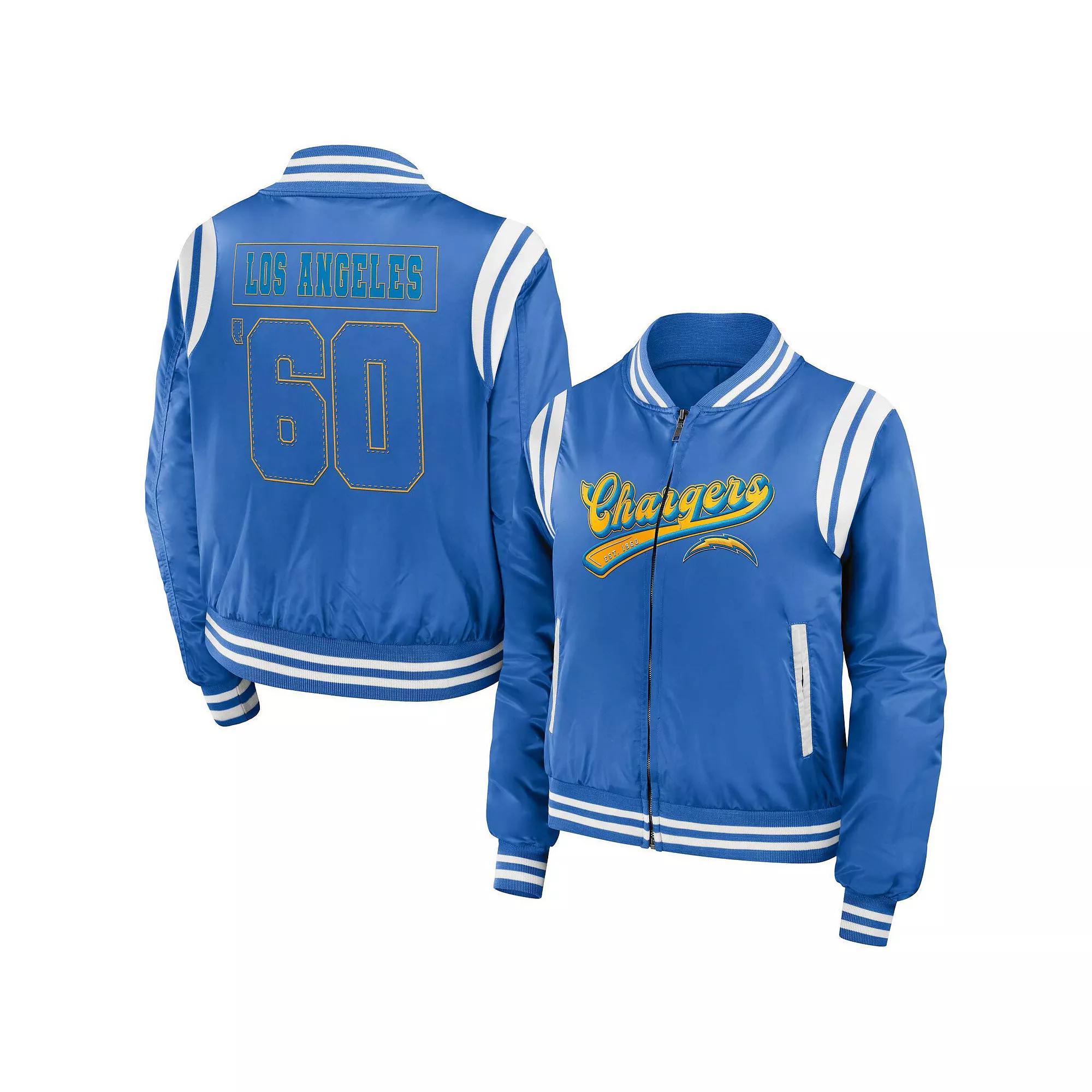 Women's WEAR by Erin Andrews Green Green Bay Packers Bomber Full-Zip Jacket, Size: 2XL Product Image