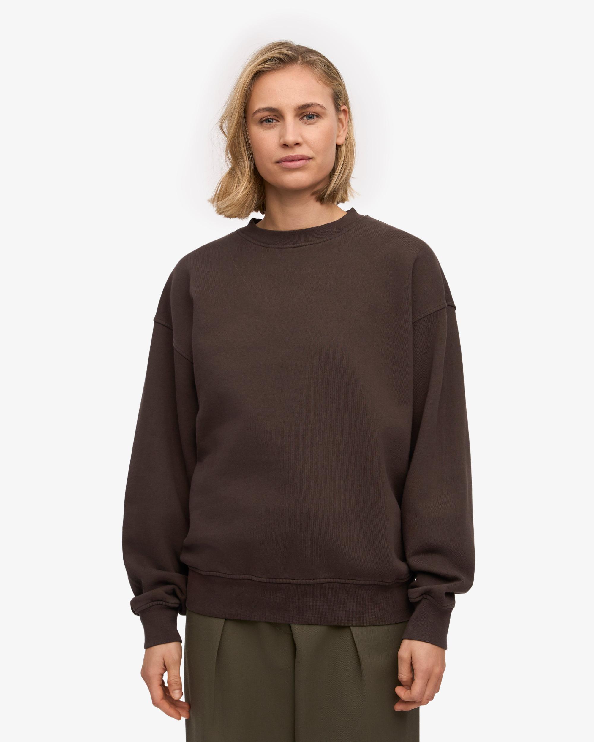 Organic Oversized Crew - Hunter Green Product Image