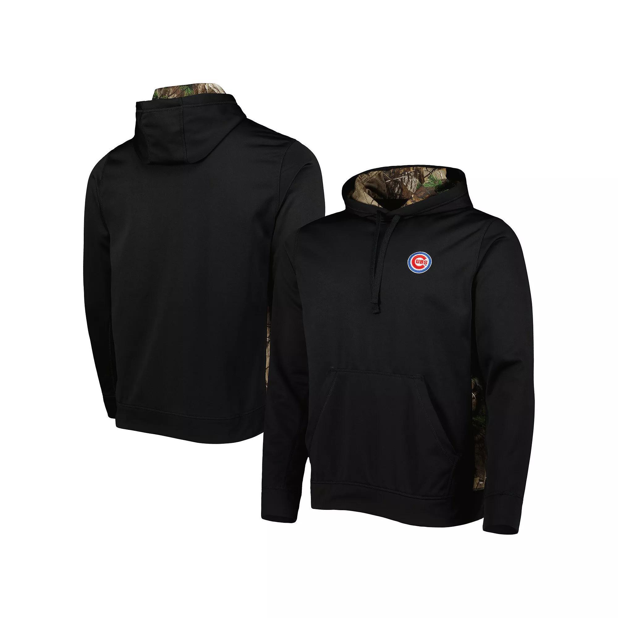 Men's Dunbrooke Black/Camo Chicago Cubs Ranger Pullover Hoodie, Size: Small Product Image
