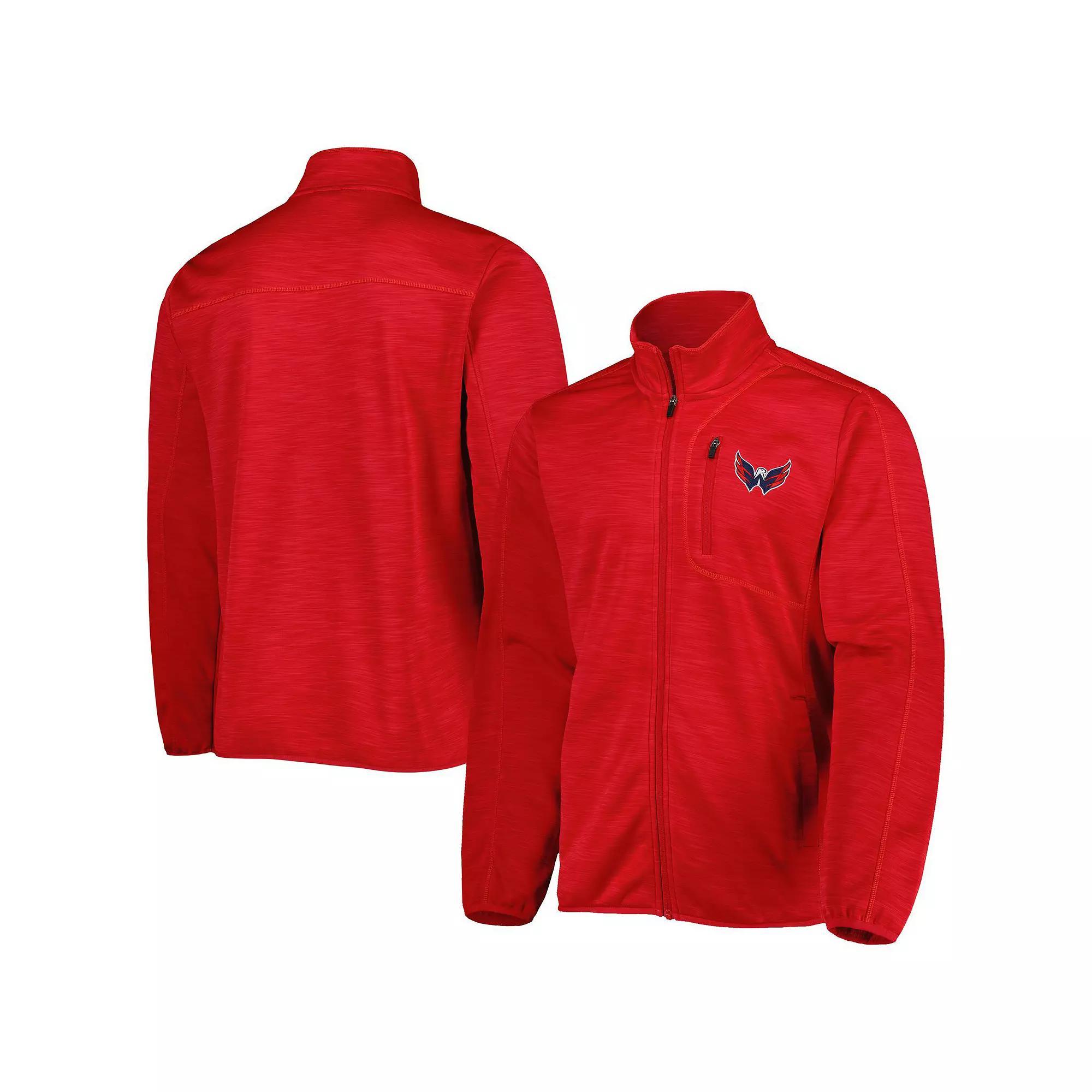 Men's G-III Sports by Carl Banks Red Washington Capitals Closer Transitional Full-Zip Jacket,  Product Image