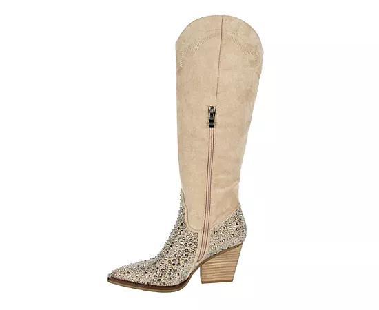 Madden Girl Womens Apple Wide Calf Western Boot Product Image