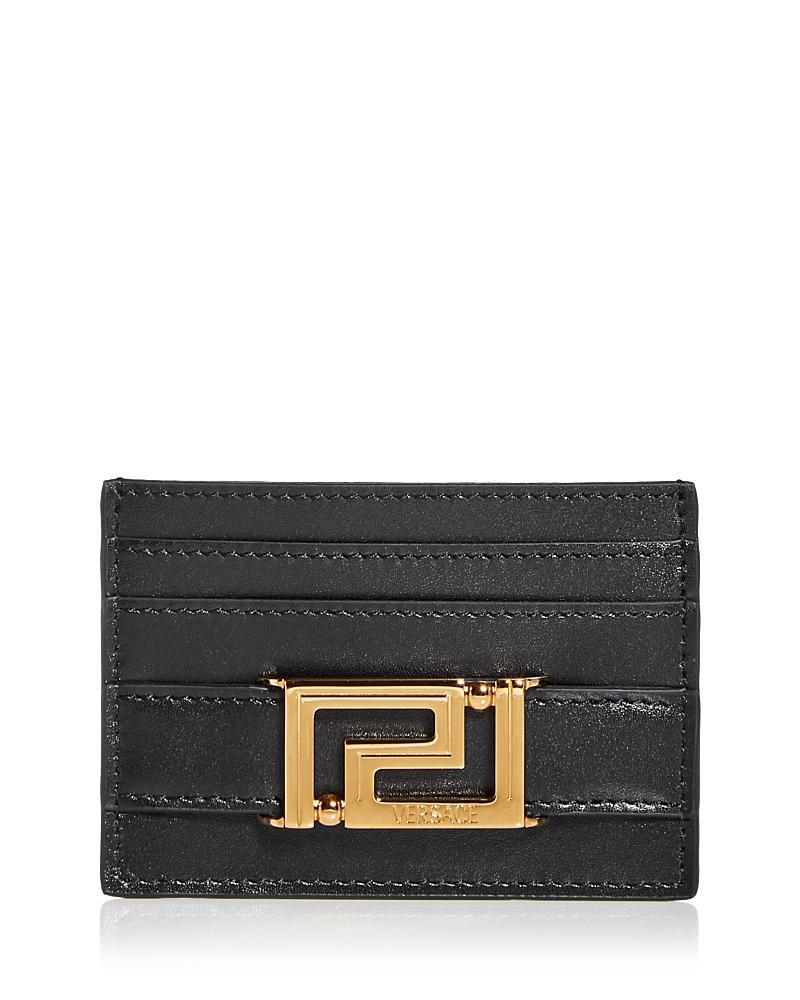 Versace Greca Goddess Leather Card Case Product Image