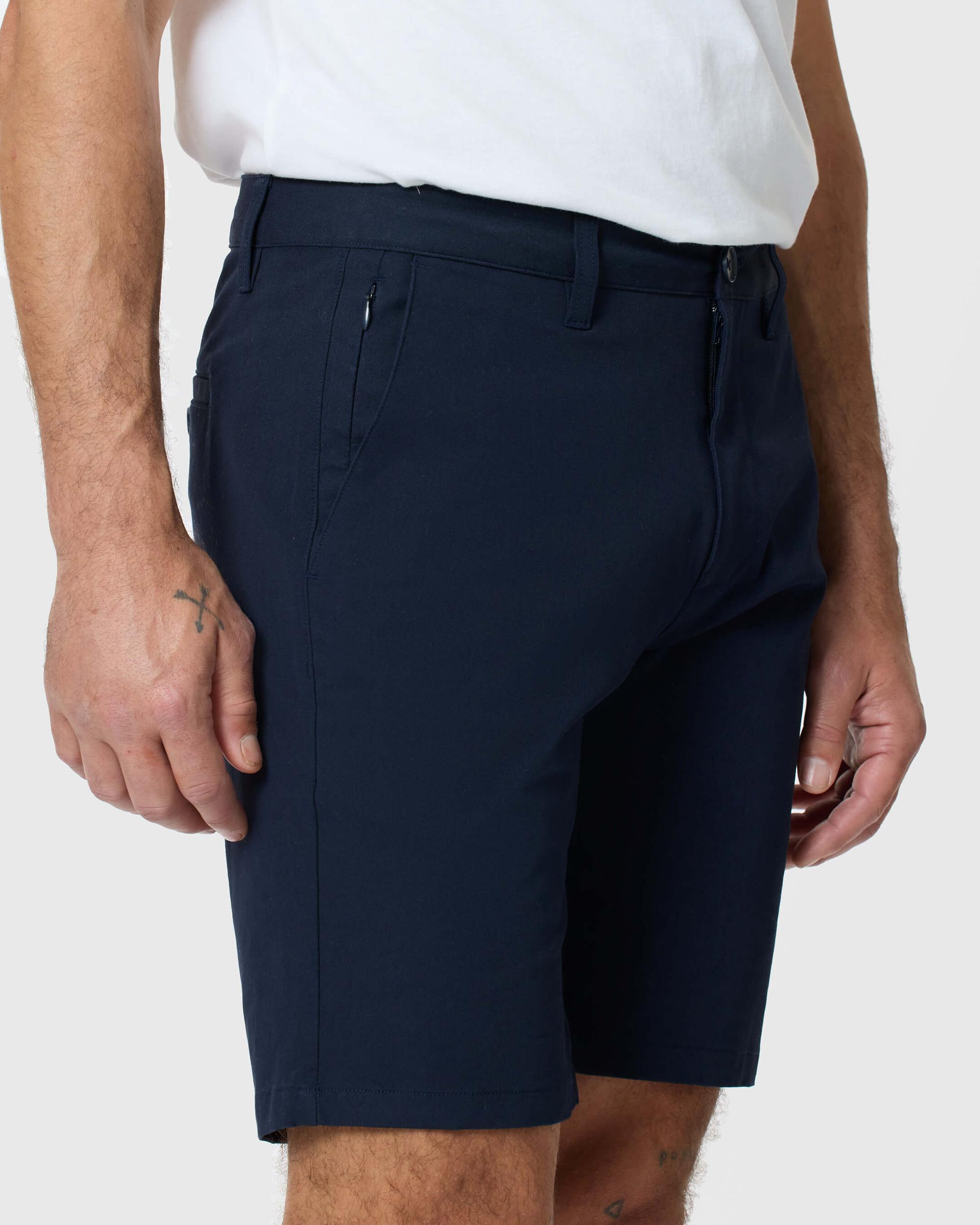 Navy Slim Twill Chino Pant Product Image