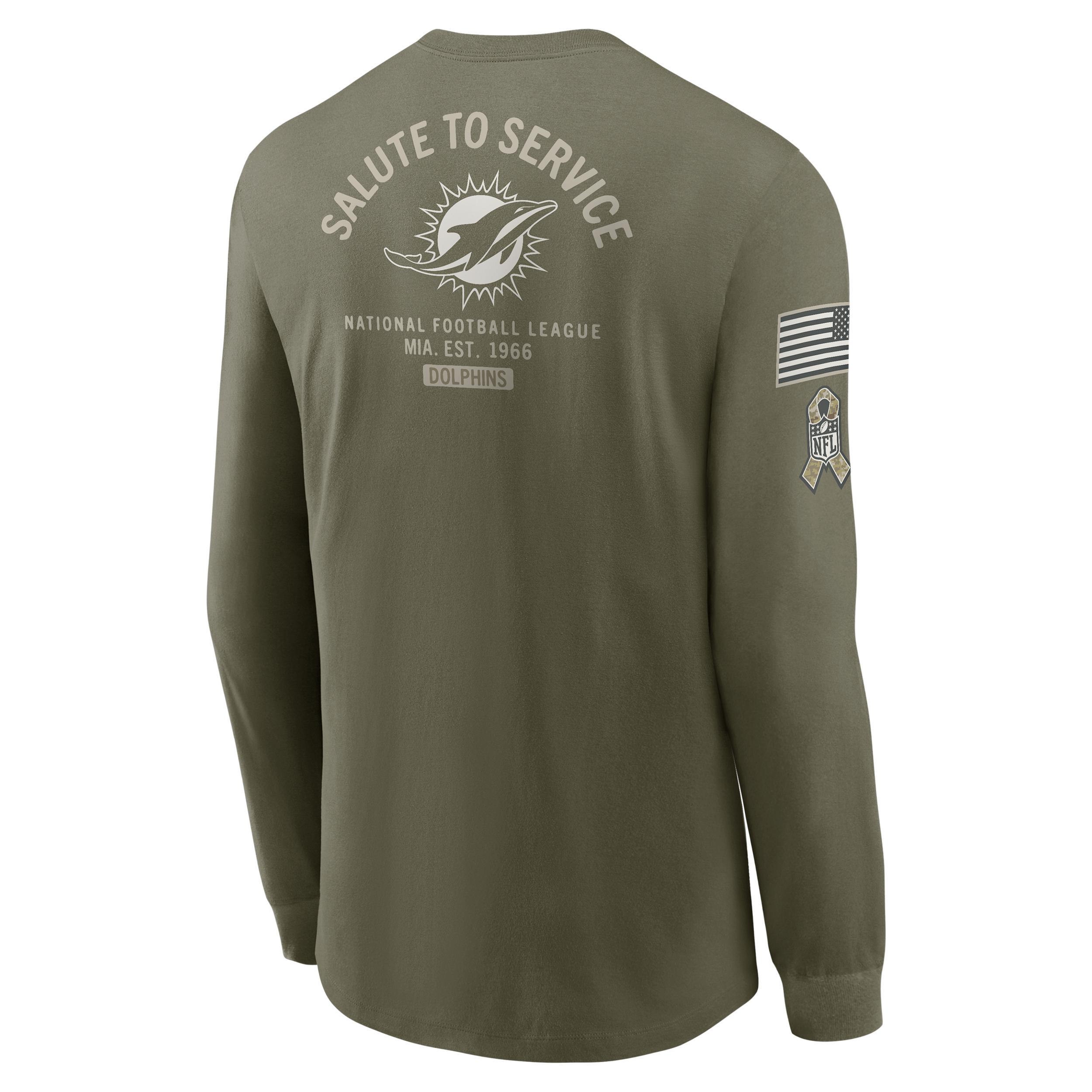 Minnesota Vikings Salute to Service Nike Men's NFL Long-Sleeve T-Shirt Product Image