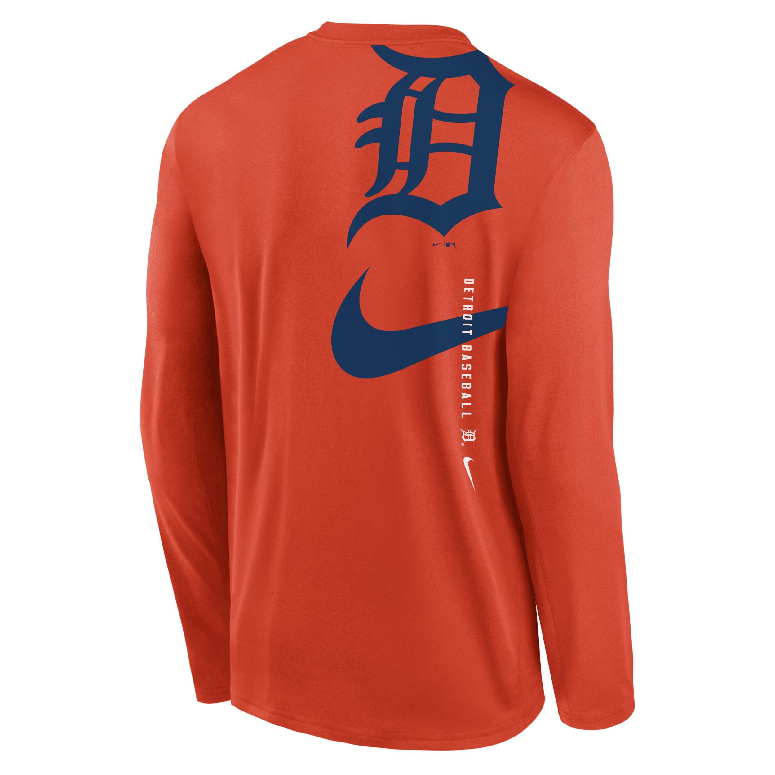 Baltimore Orioles Authentic Collection Practice Men's Nike Dri-FIT MLB Long-Sleeve T-Shirt Product Image