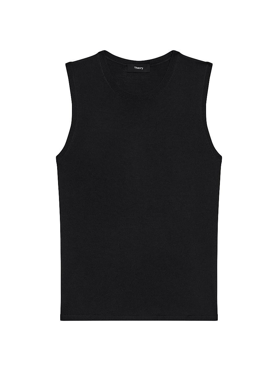 Womens Crewneck Tank Top Product Image