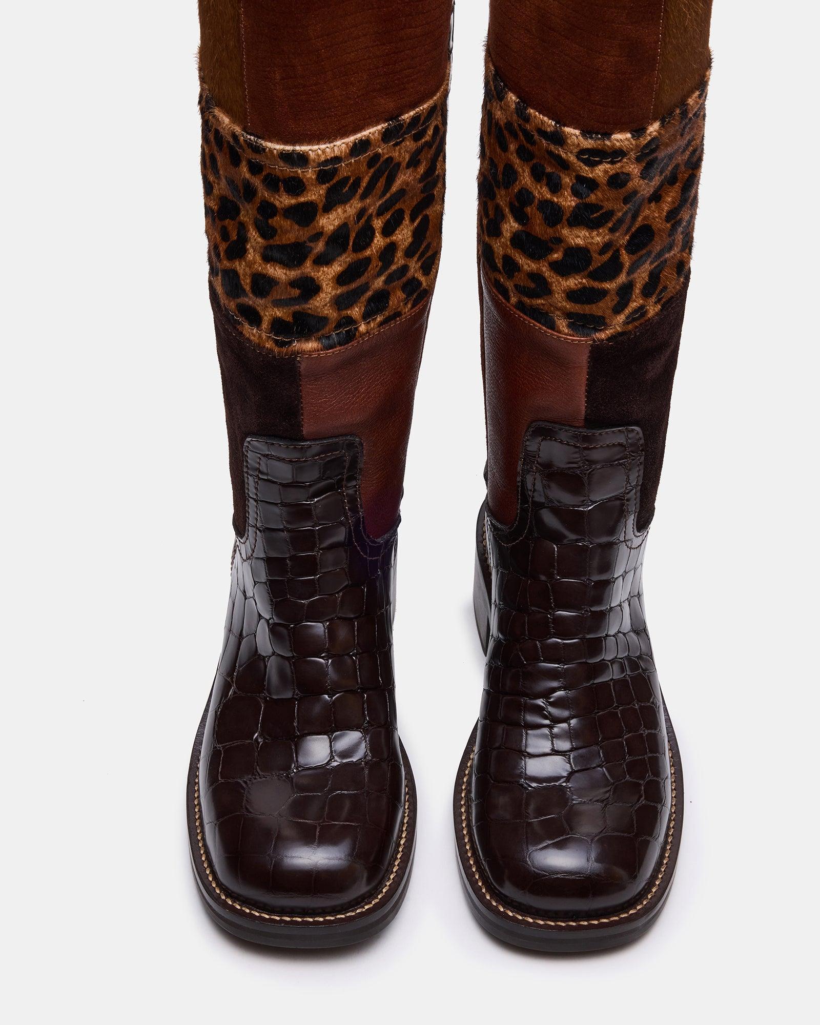 RIGGS BROWN MULTI PATCHES Female Product Image