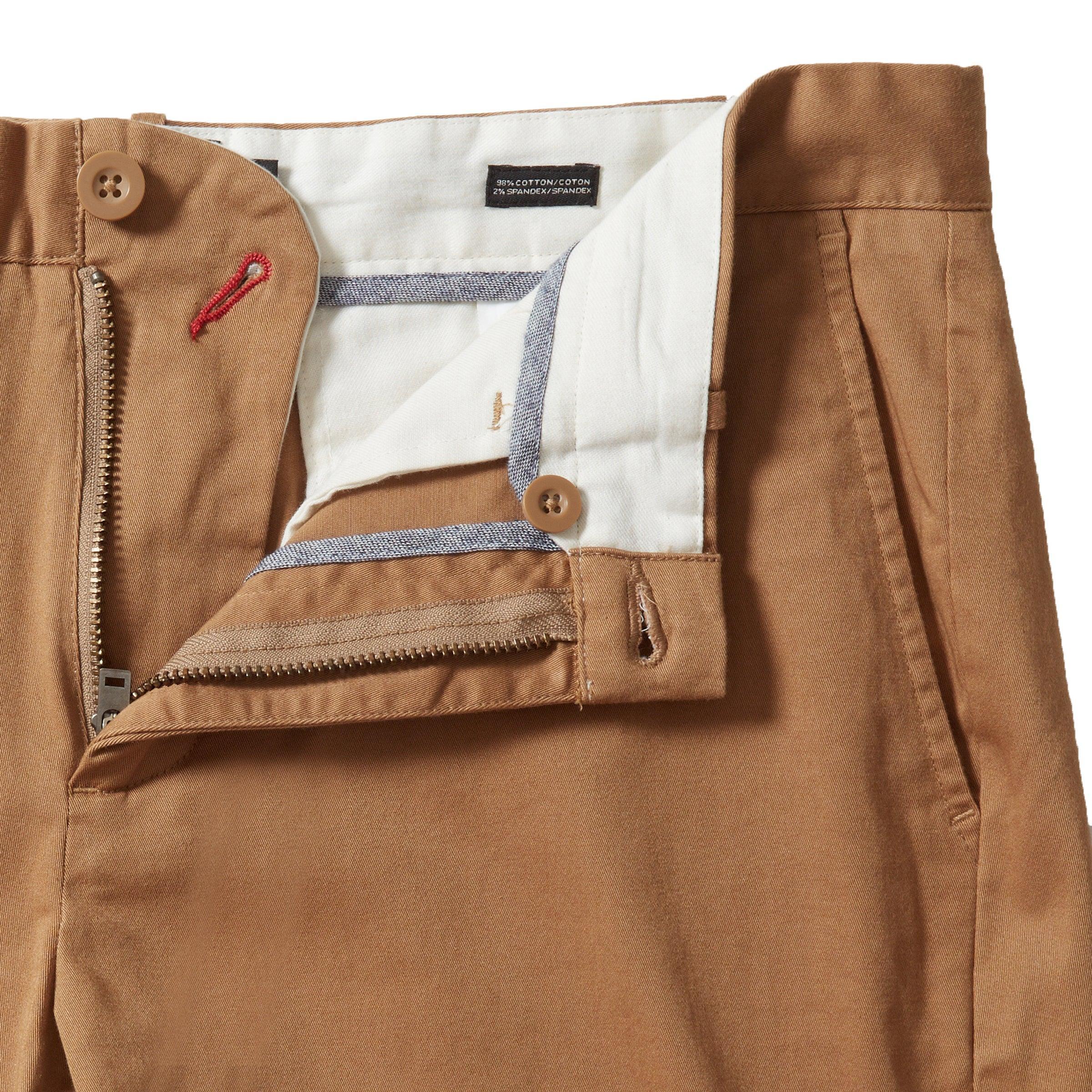 Jesse Stretch Chino Pants (Slim Fit) - British Tan Product Image