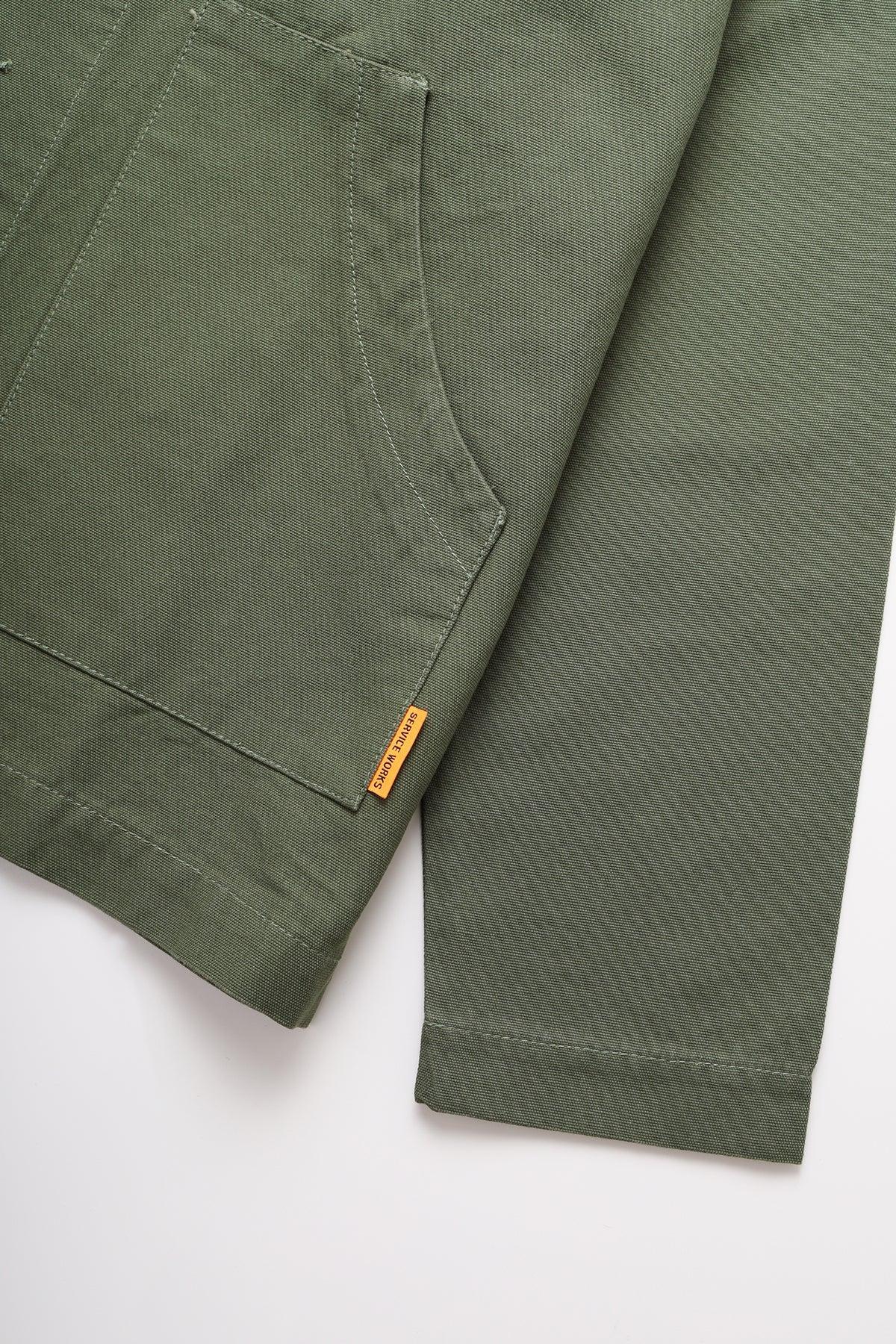 Service Works - Canvas Waiters Jacket - Olive Product Image