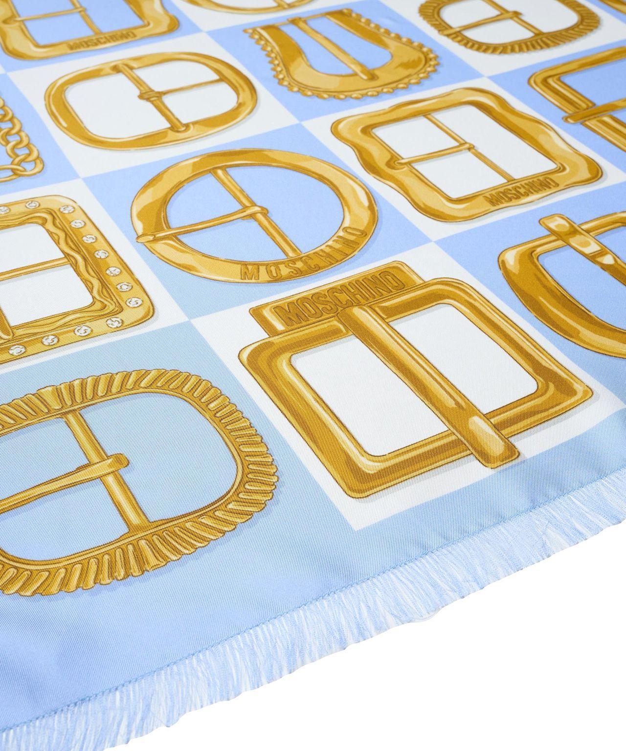 Silk scarf with print Product Image