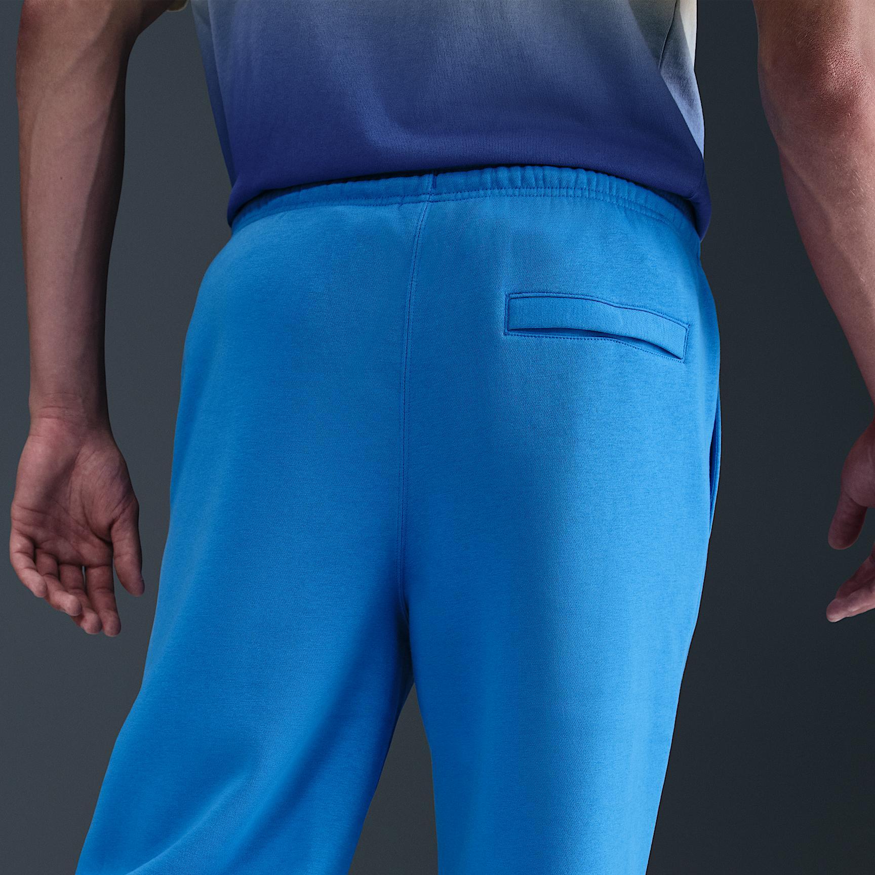 Nike Mens Club Open-Hem Fleece Pants | FN3730-435 Product Image