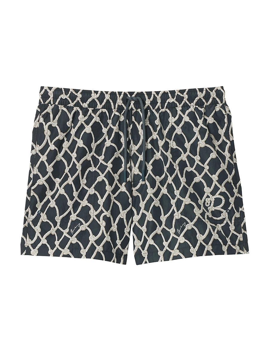 Mens Knot Graphic Swim Shorts Product Image