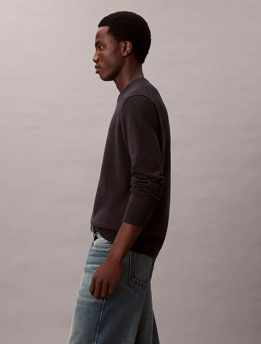 Smooth Cotton Sweater Product Image