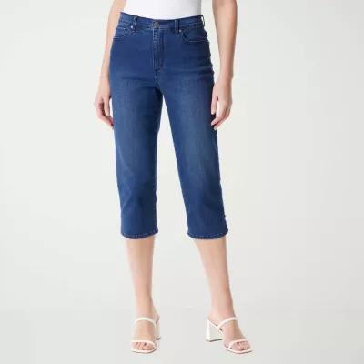 Gloria Vanderbilt High Rise Capri Pants Product Image