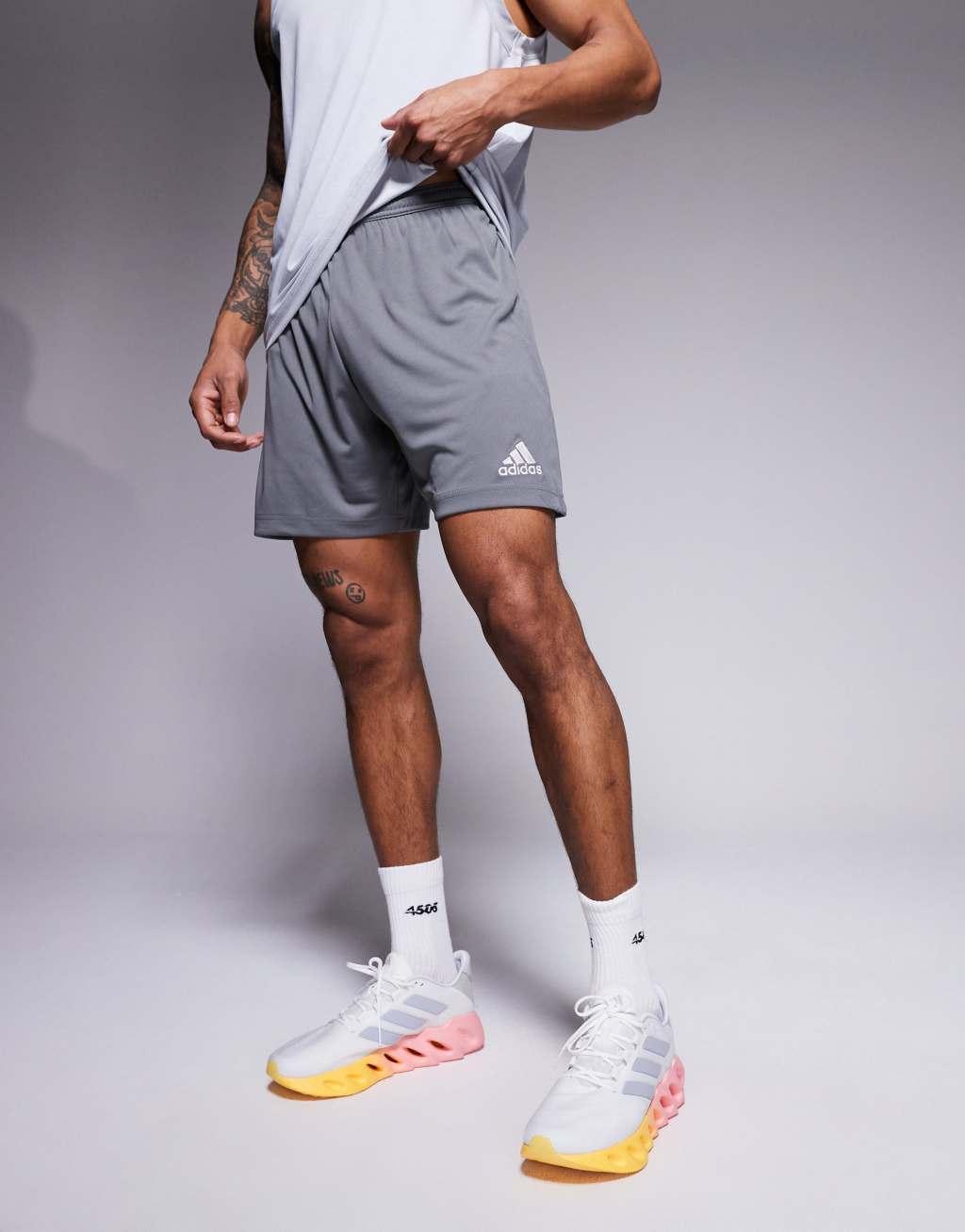 adidas Performance Entrada 22 shorts in gray Product Image