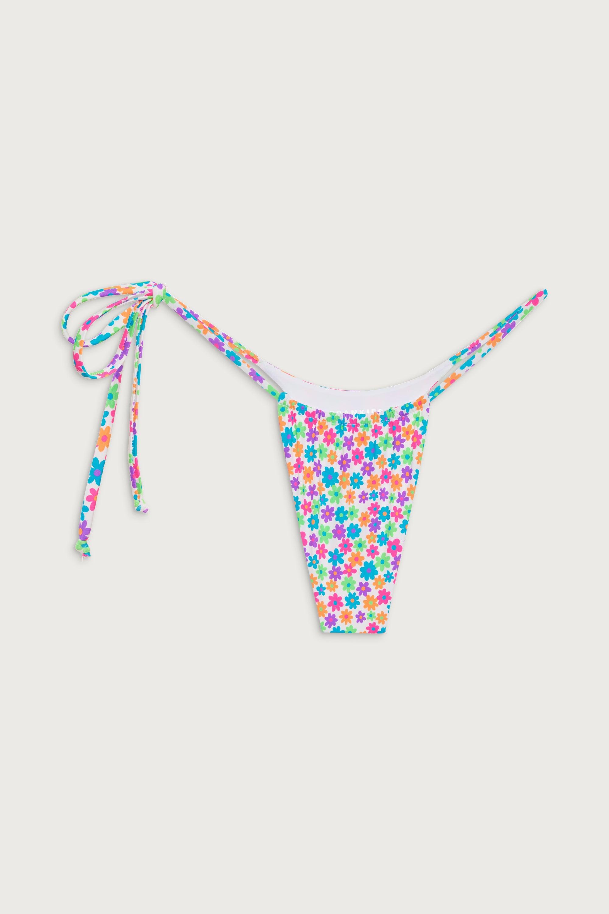 Ziggy Floral Skimpy Bikini Bottom - Forever Flower Product Image